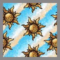 Leopard Sun Seamless Pattern Vintage Tee | Teevron