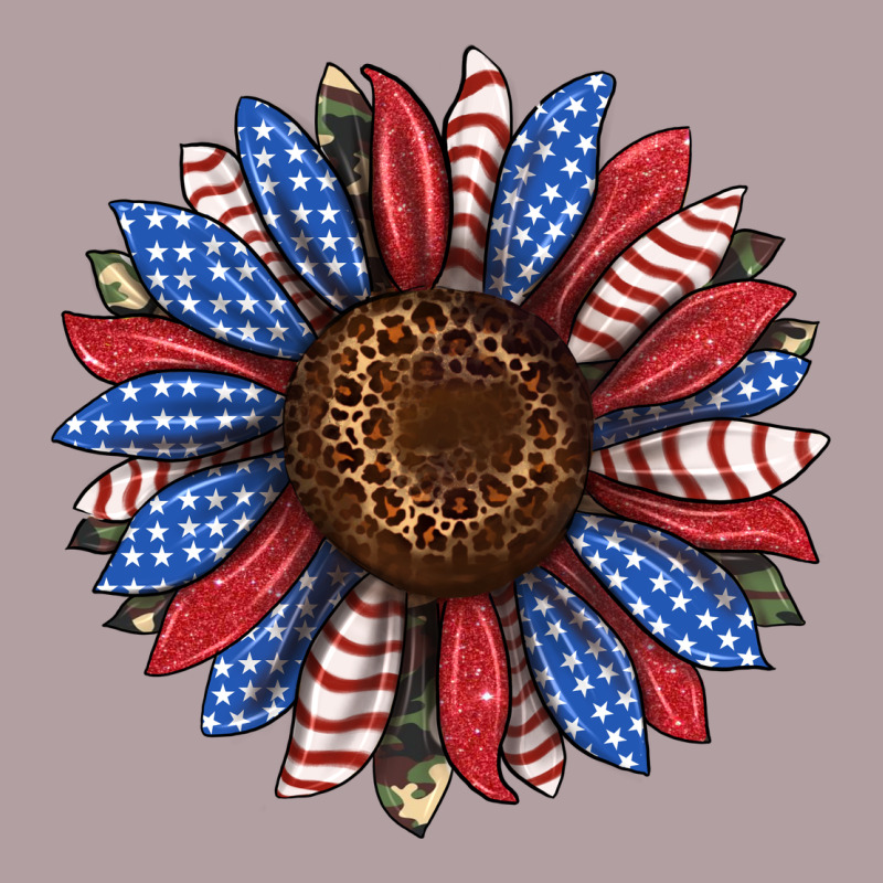 Usa Flag Camouflage Sunflower Vintage Hoodie by JahusDesignShop | Teevron