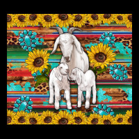 Goats Mom And Baby Sunflowers Gemstones Serape Leopard Glitter Wooden Heavyweight Sweatshirt | Teevron