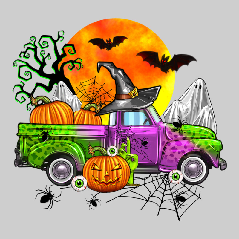 Halloween Farm Truck Premium Tee by Zillion Design Studio | Teevron