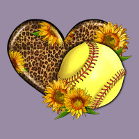 Softball Heart With Sunflowers Classic Tee | Teevron