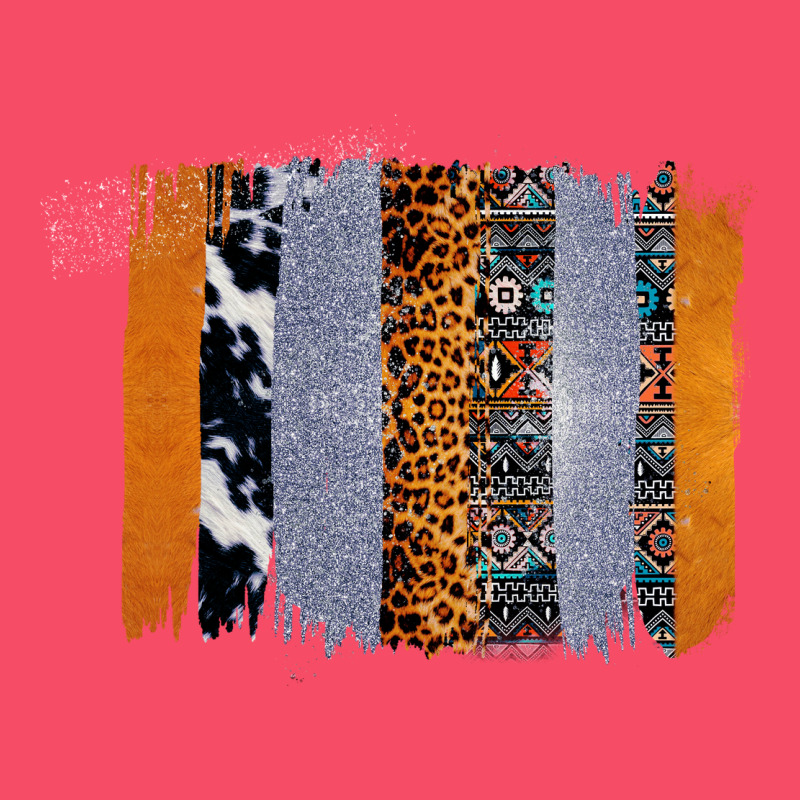 Western Cowhide Glitter Aztec Leopard Pattern Brushstroke Premium Sweatshirt by Bettercallsaul | Teevron
