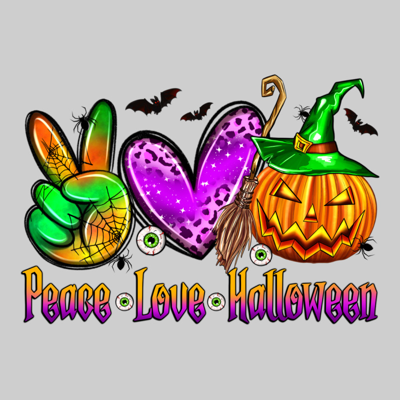 Peace Love Halloween Premium Tee by Zillion Design Studio | Teevron