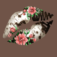 Cowhide And Flowers Lips Premium Sweatshirt | Teevron