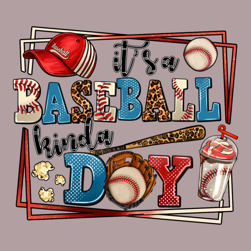 Its A Baseball Kinda Day Vintage Hoodie by AdoDesignShop | Teevron