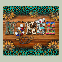 Western Nurse Glitter Leopard Sunflowers Classic Tee | Teevron