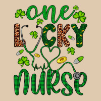 Leopard Glitter One Lucky Nurse Heavyweight Sweatshirt | Teevron