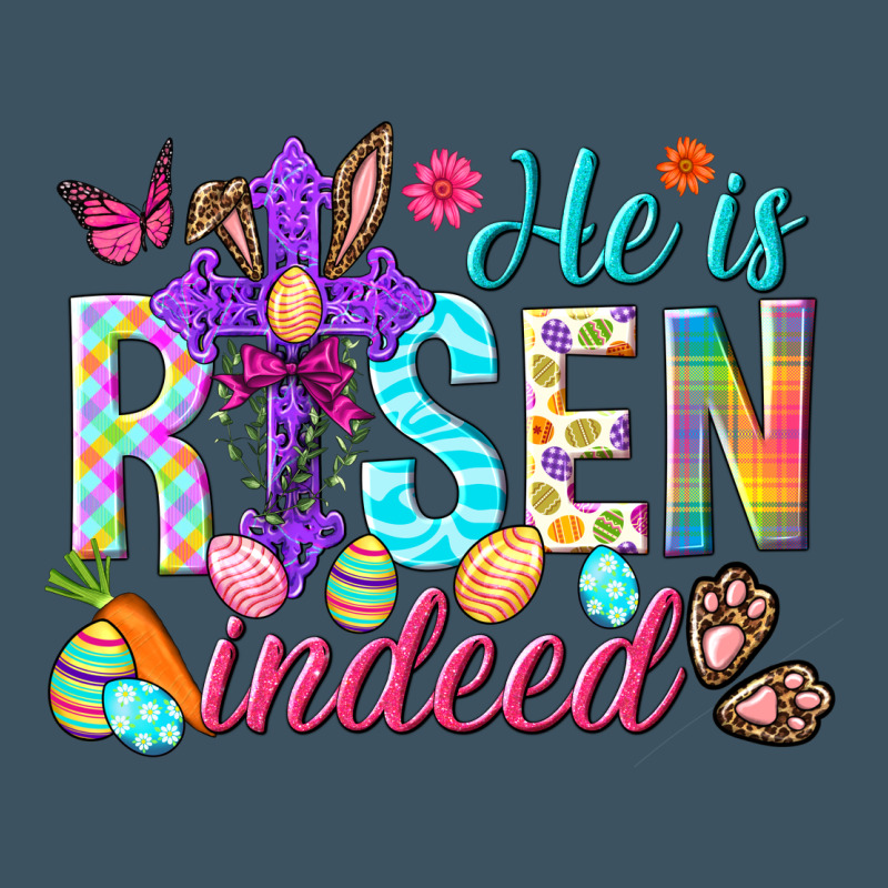 He Is Risen Indeed Happy Easter Day Urban Hoodie by HowdyJamesFarm | Teevron