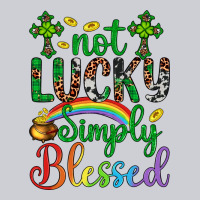 Western St. Patrick's Day Cross Not Lucky Simply Blessed Heavyweight Sweatshirt | Teevron