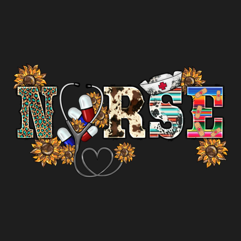 Western Nurse Classic Tee by BarkalooDesign | Teevron