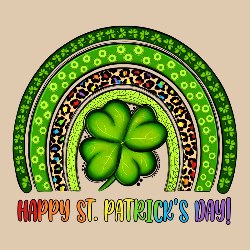 Happy St. Patrick's Day Shamrock Rainbow Heavyweight Sweatshirt by Artiststas | Teevron