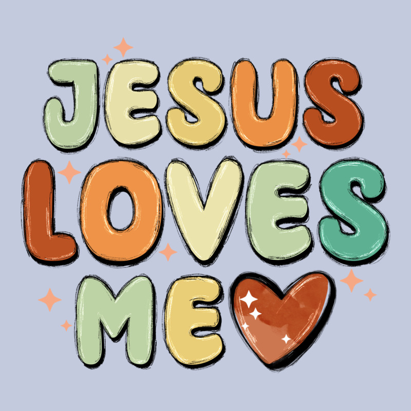 Jesus Loves Me Long Sleeve Tee by MaliasSmallBusiness | Teevron