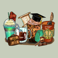Lawyer Coffee Cups Ladies Tee | Teevron