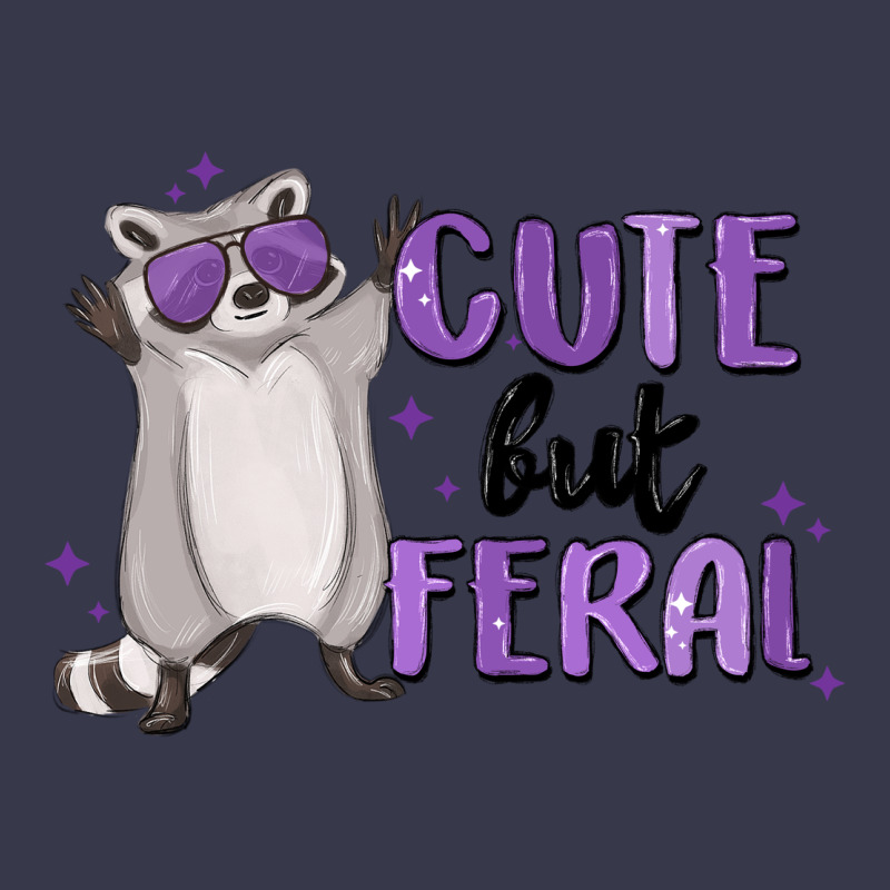 Cute But Feral Long Sleeve Tee by MaliasSmallBusiness | Teevron
