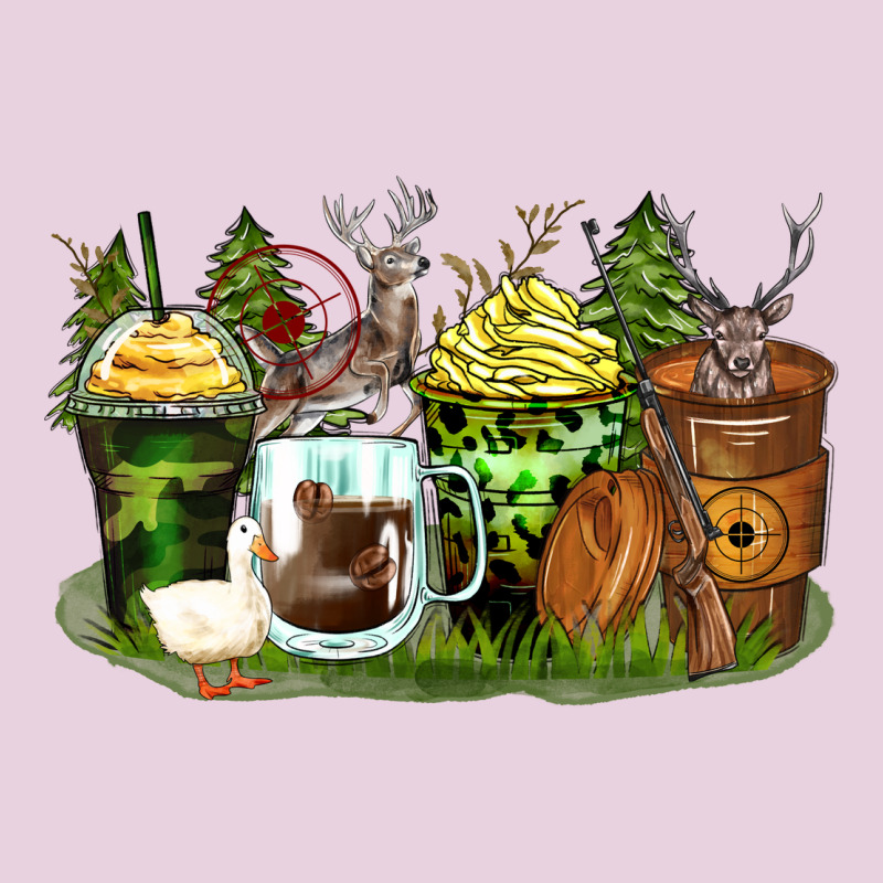 Hunter Coffee Cups Ladies Tee by Zillion Design Studio | Teevron