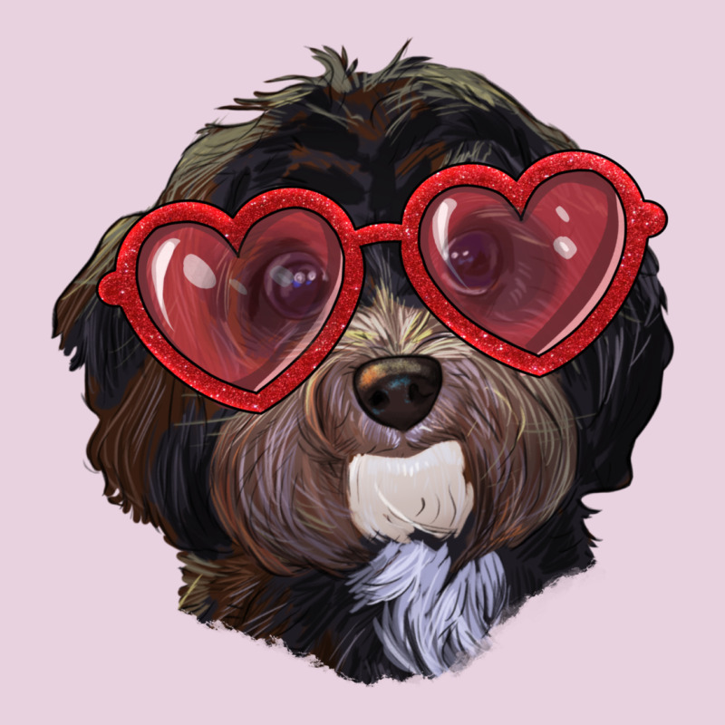 Havanese Dog With Love Glasses Ladies Tee by RanaPortraitStore | Teevron