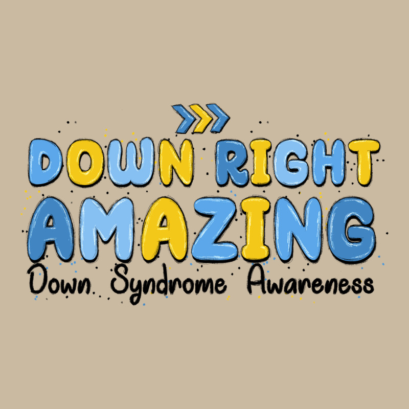 Down Right Amazing Down Syndrome Awareness Long Sleeve Tee by MaliasSmallBusiness | Teevron