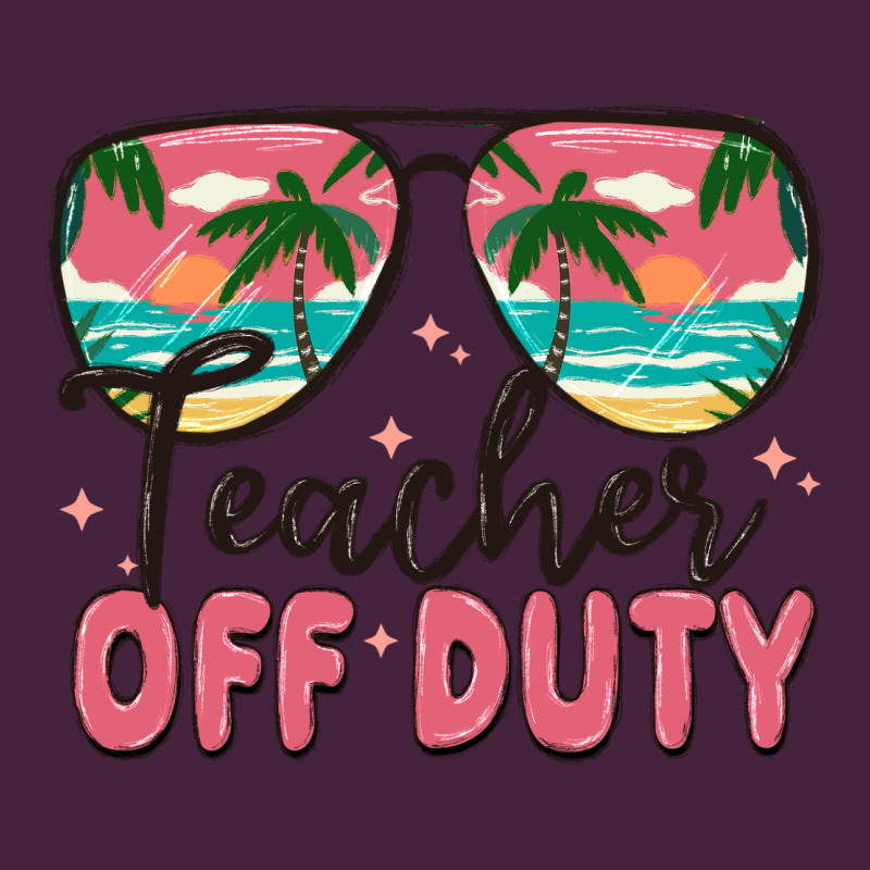 Teacher Off Duty Long Sleeve Tee by MaliasSmallBusiness | Teevron