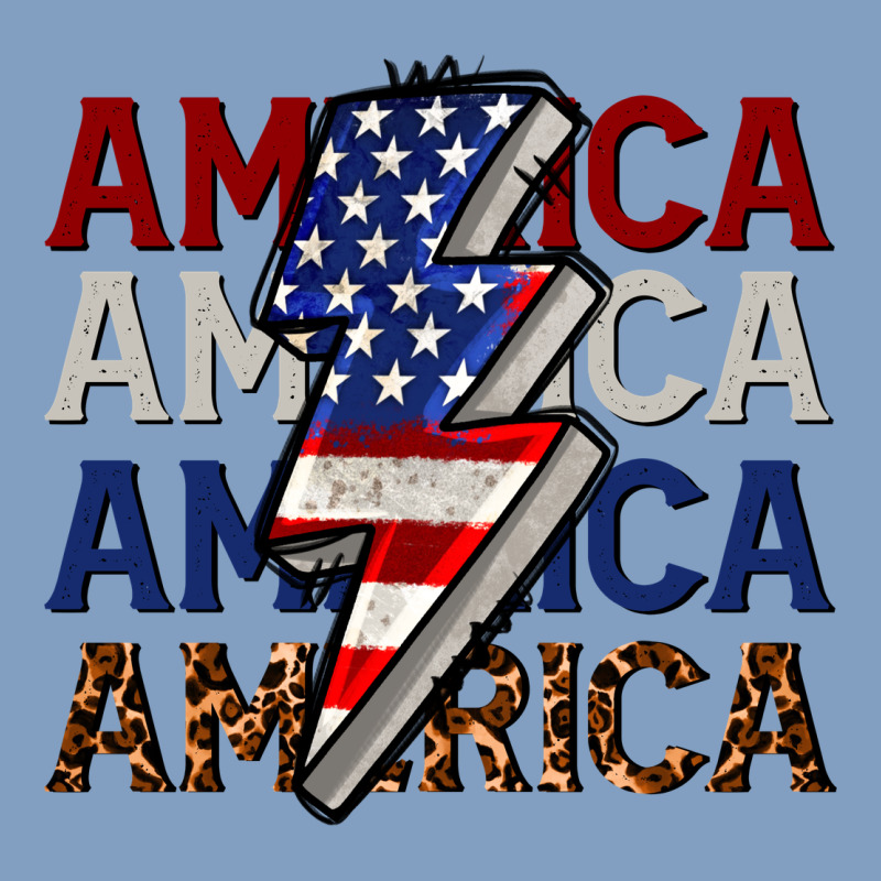America With Lightning Bold Urban Hoodie by CowGirlArtShop | Teevron