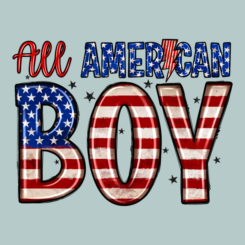 All American Boy Heavy Core Tee by Zillion Design Studio | Teevron