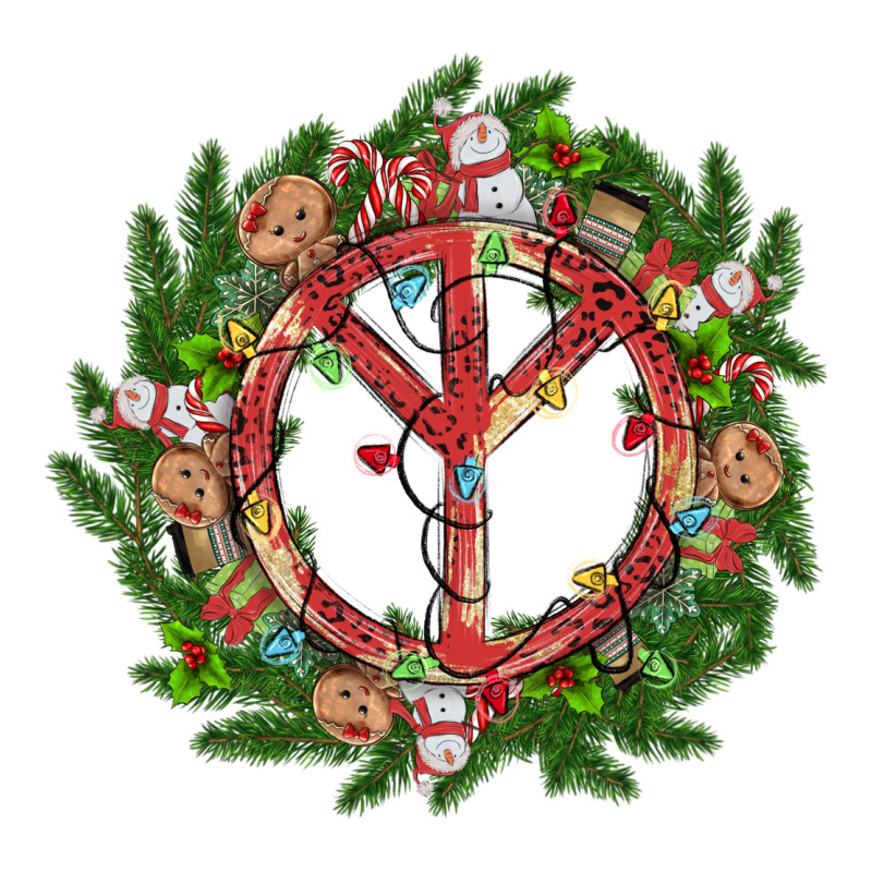 Christmas Peace Zipper Hoodie by MaliasSmallBusiness | Teevron