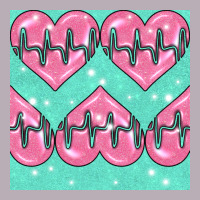 Nursing Heart Seamless Pattern Vintage Tee | Teevron