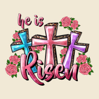 He Is Risen Cross Ladies Tee | Teevron