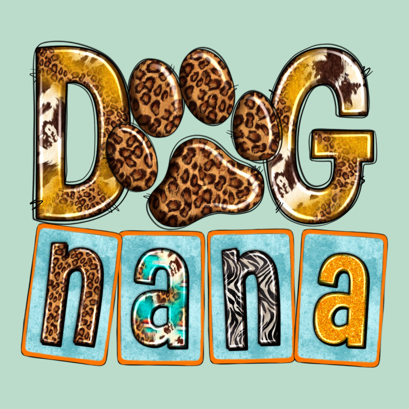 Dog Nana With Paw Premium Hoodie by texasbilliewilder | Teevron