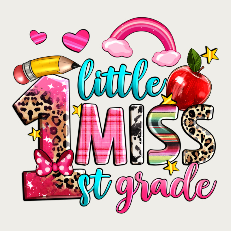 Little Miss First Grade Zipper Hoodie by NancyCooperArtShop | Teevron