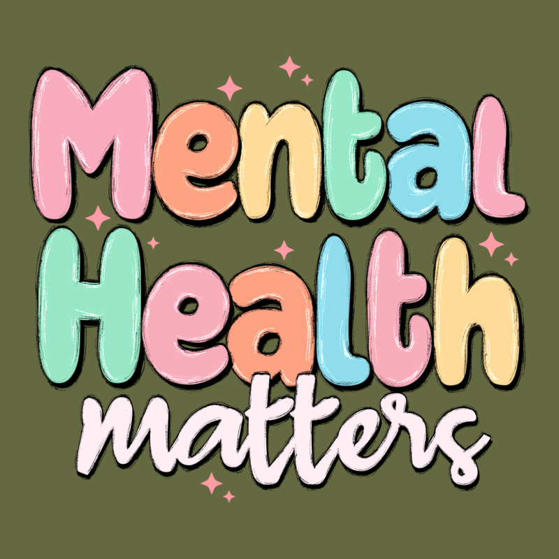 Mental Health Matters Long Sleeve Tee by MaliasSmallBusiness | Teevron
