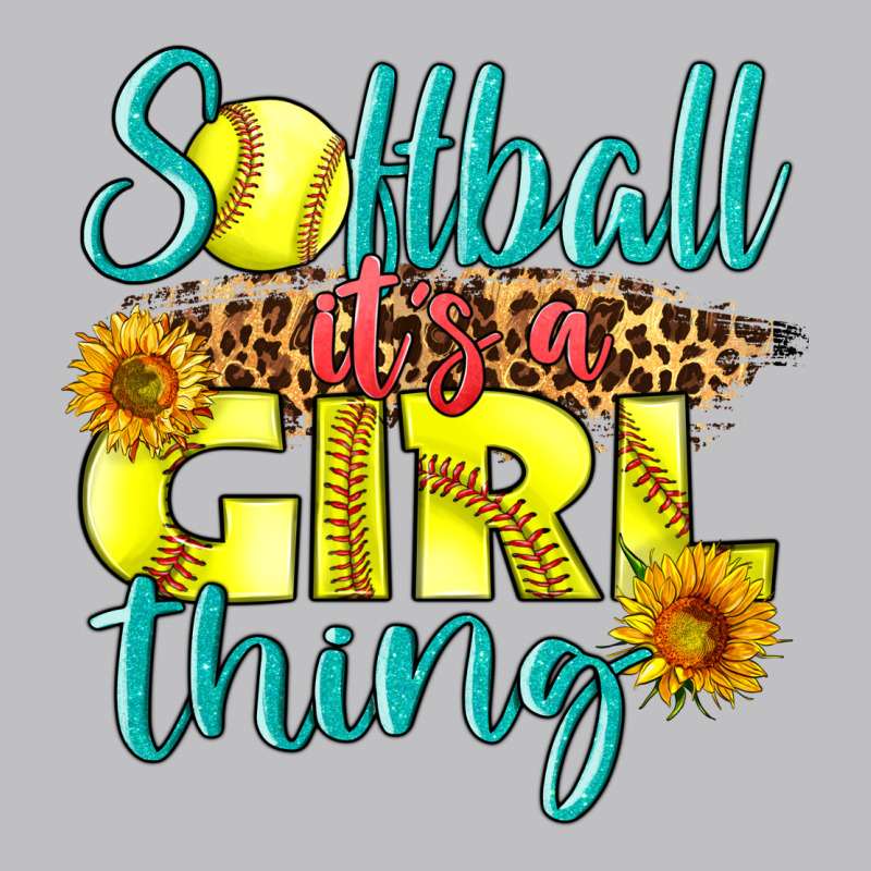 Softball It's A Girl Thing Classic Tee by LillyAllenDesigns | Teevron