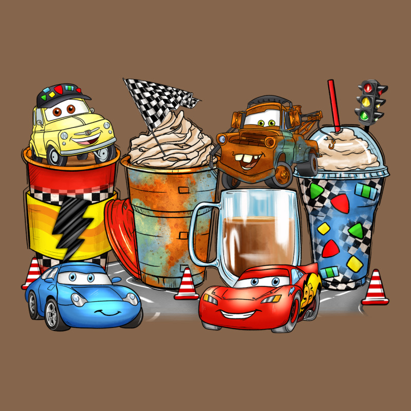 Cartoon Characters Coffee Cups Premium Tee by Zillion Design Studio | Teevron