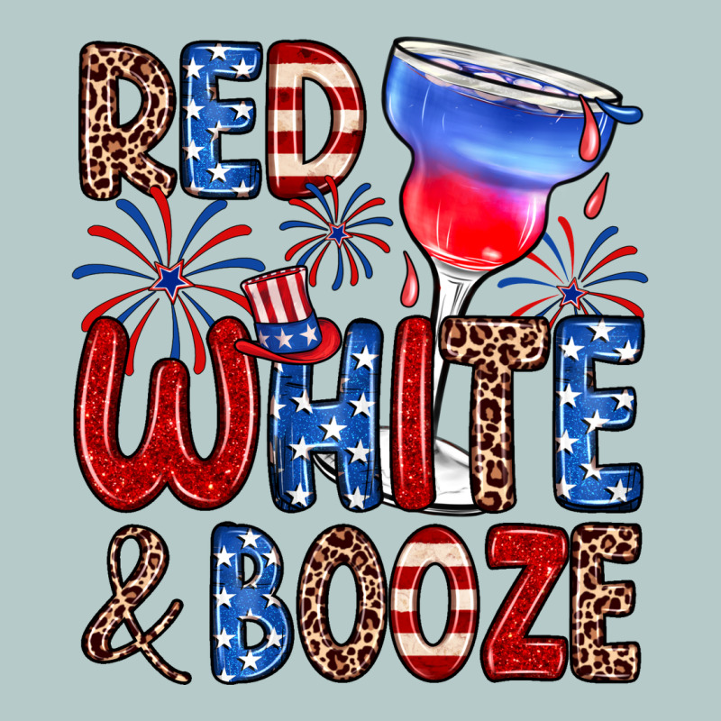 Red White And Booze Heavy Core Tee by Zillion Design Studio | Teevron