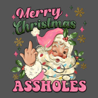 Merry Christmas Assholes Zipper Hoodie | Teevron