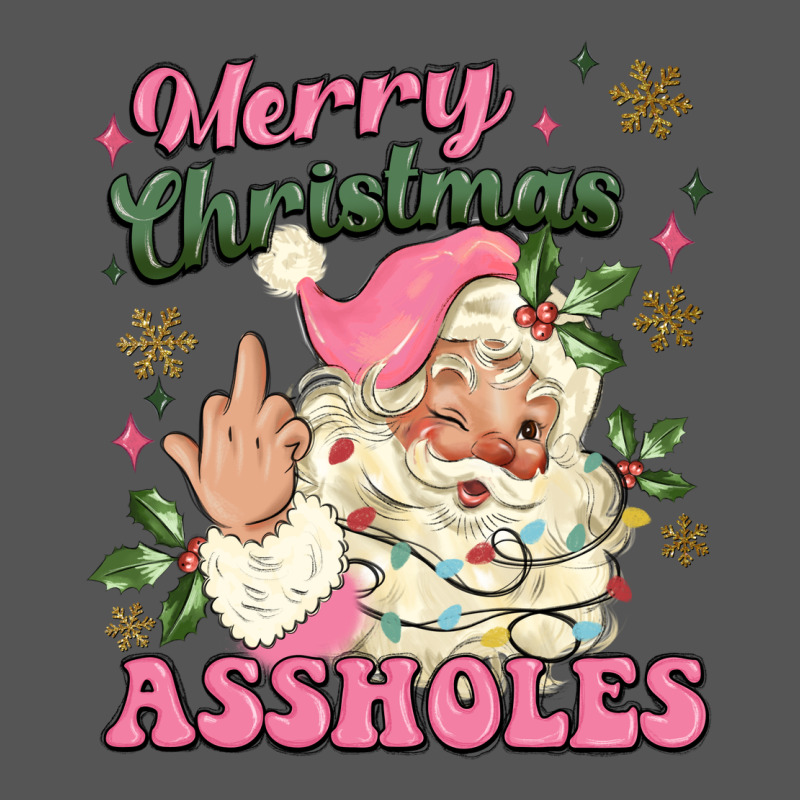 Merry Christmas Assholes Zipper Hoodie by MaliasSmallBusiness | Teevron