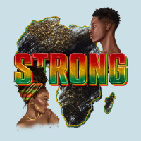Strong With Glitter Ladies Tee | Teevron