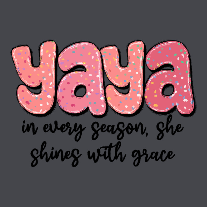 Yaya In Every Season, She Shines With Grace Long Sleeve Tee by MaliasSmallBusiness | Teevron