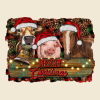 Merry Christmas Farm Animals Premium Tee | Teevron