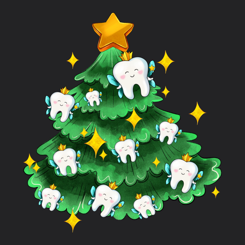 Christmas Tree With Teeth Vintage Tee by AdoDesignShop | Teevron