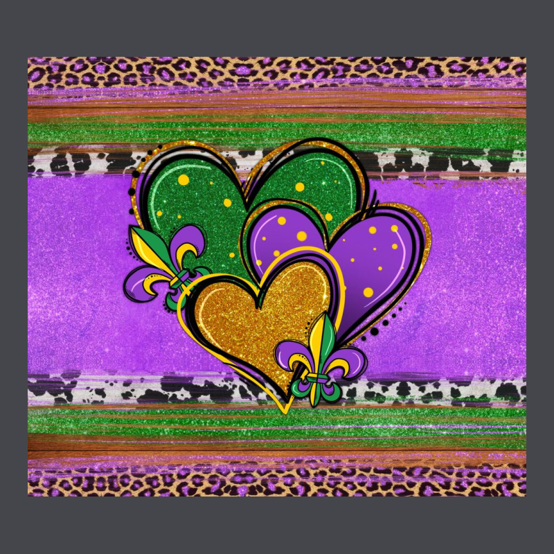Mardi Gras Hearts And Fleur De Lis Classic Tee by Jasminsmagicworld | Teevron