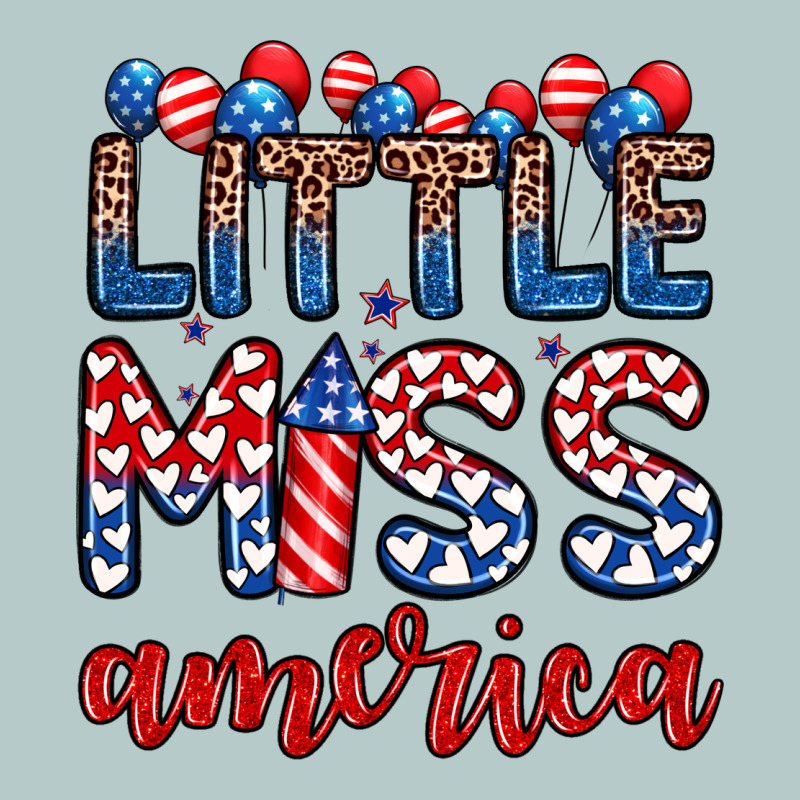 Little Miss America Heavy Core Tee by Zillion Design Studio | Teevron