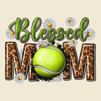 Blessed Mom With Tennis And Daisy Ladies Tee | Teevron