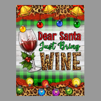 Christmas Dear Santa Just Bring Wine Vintage Hoodie | Teevron