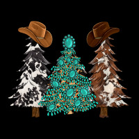 Cowhide With Gemstones Trees Zipper Hoodie | Teevron