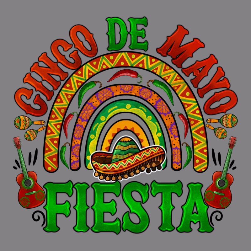 Cinco De Mayo Fiesta Rainbow Heavyweight Hoodie by BarkalooDesign | Teevron