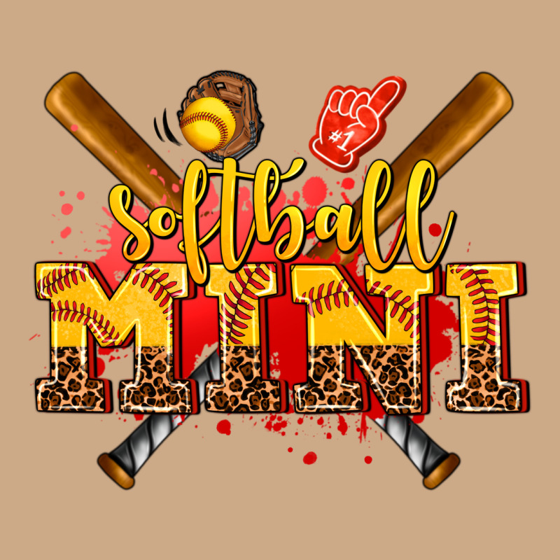 Softball Mini Vintage Hoodie by AdoDesignShop | Teevron