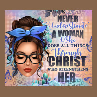 Never Underestimate A Woman Who Does All Things Th Premium Tee | Teevron