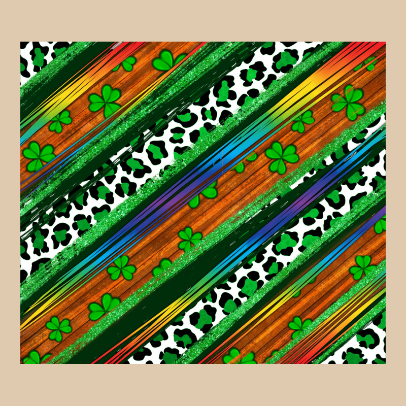 St Patricks Day Leopard Rainbow Heavyweight Sweatshirt by Artiststas | Teevron