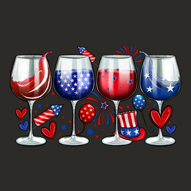 American Wine Glasses Heavy Core Tee by Zillion Design Studio | Teevron