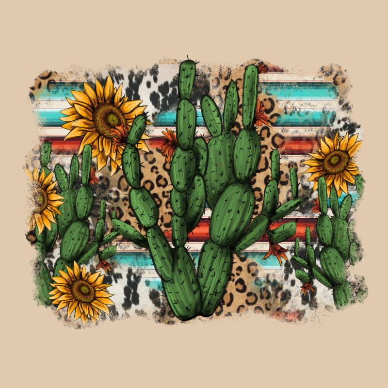 Serape Sunflowers Cactus Heavyweight Sweatshirt by AdoDesignShop | Teevron